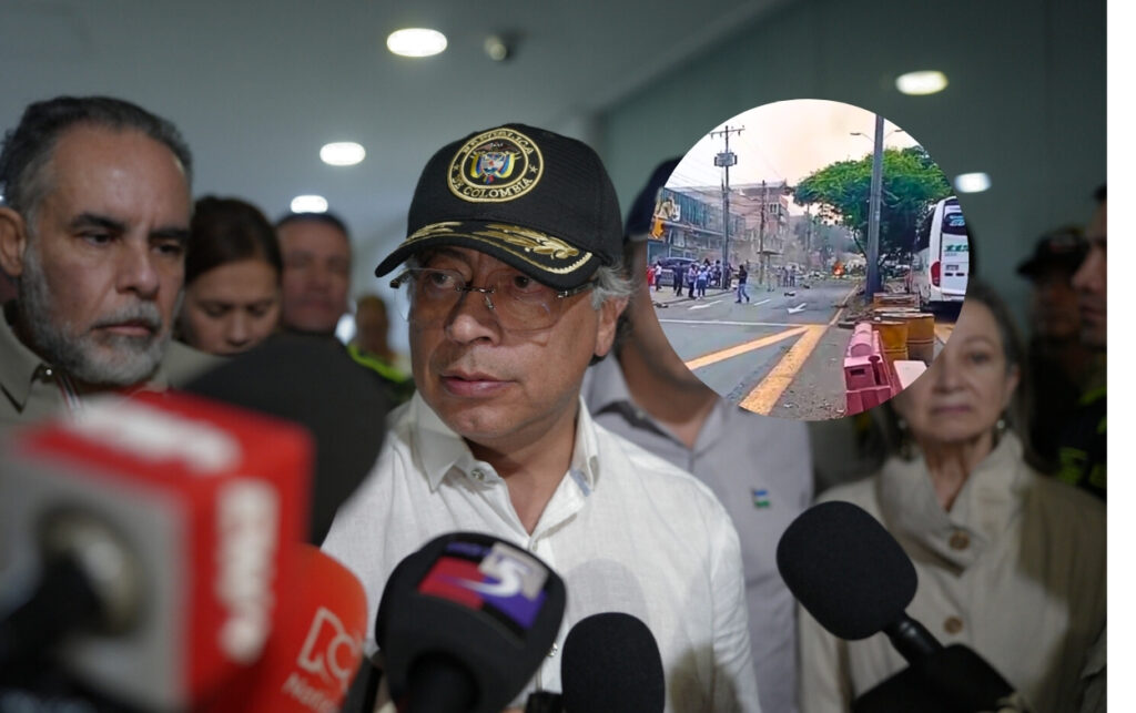 El presidente Petro anunció medidas tras atentado en Cali con más de 70 heridos.