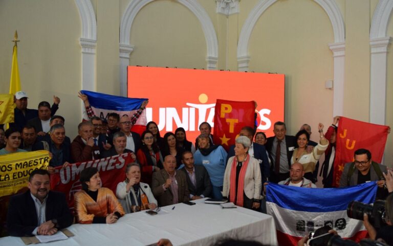 Voceros de UNITARIOS presentan propuesta electoral 2026.