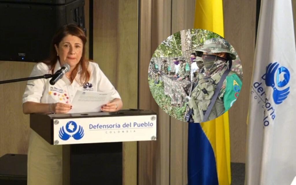 Defensoría alerta sobre amenazas del Clan del Golfo en Colombia.
