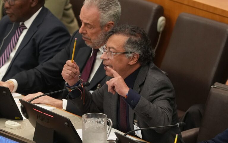 El presidente Petro denunció el genocidio en Gaza en la ONU.