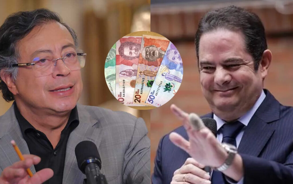 El rifirrafe entre Petro y Vargas Lleras por la tributaria.