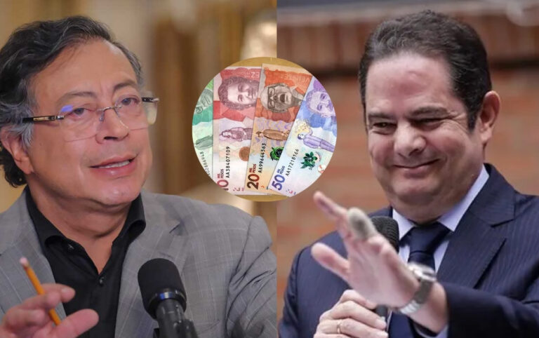 El rifirrafe entre Petro y Vargas Lleras por la tributaria.