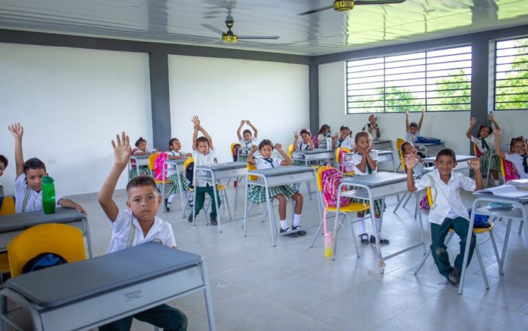 Japón financia aulas modernas en el sur de Bolívar.