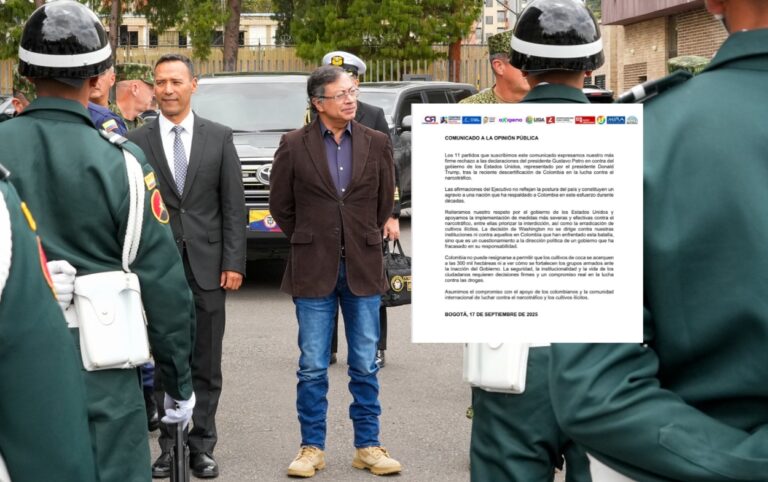 La carta enviada a EE. UU. enfrenta a Petro y oposición.
