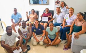 Ocho familias de Chambacú fueron reubicadas en 13 de Junio.
