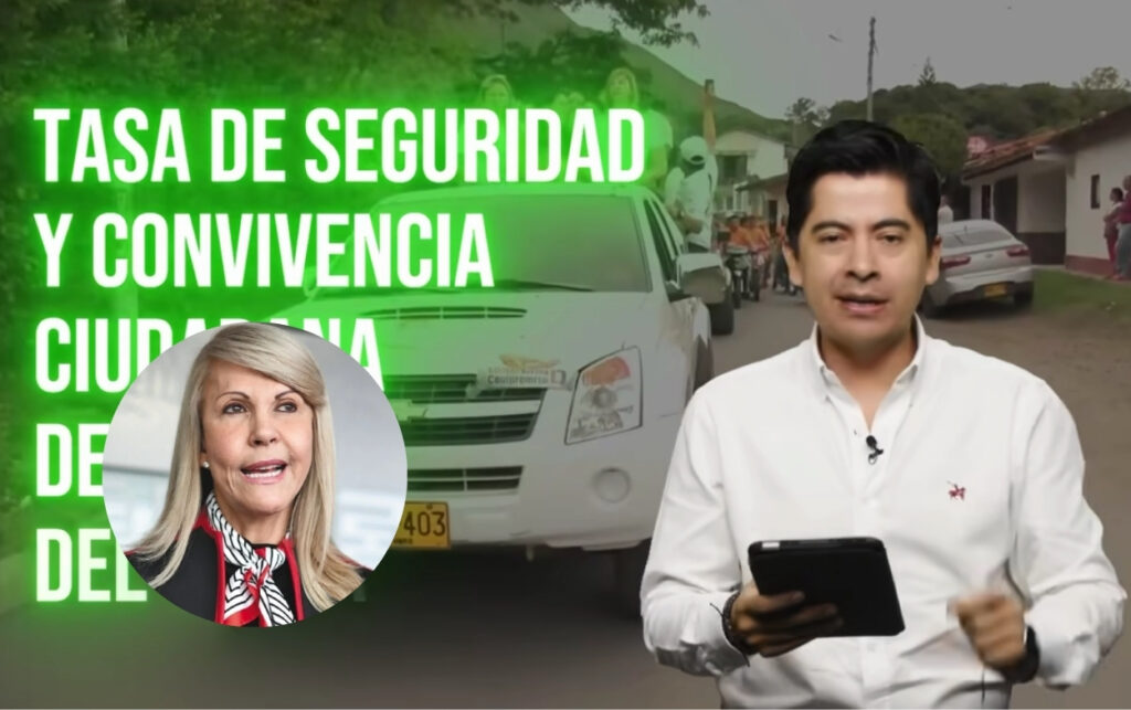 Senador Ariel Ávila analiza el impuesto de seguridad en el Valle del Cauca.