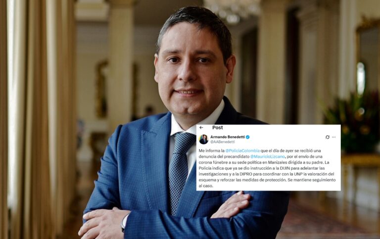 Mauricio Lizcano rechaza amenazas y el MinInterior responde con medidas de seguridad..