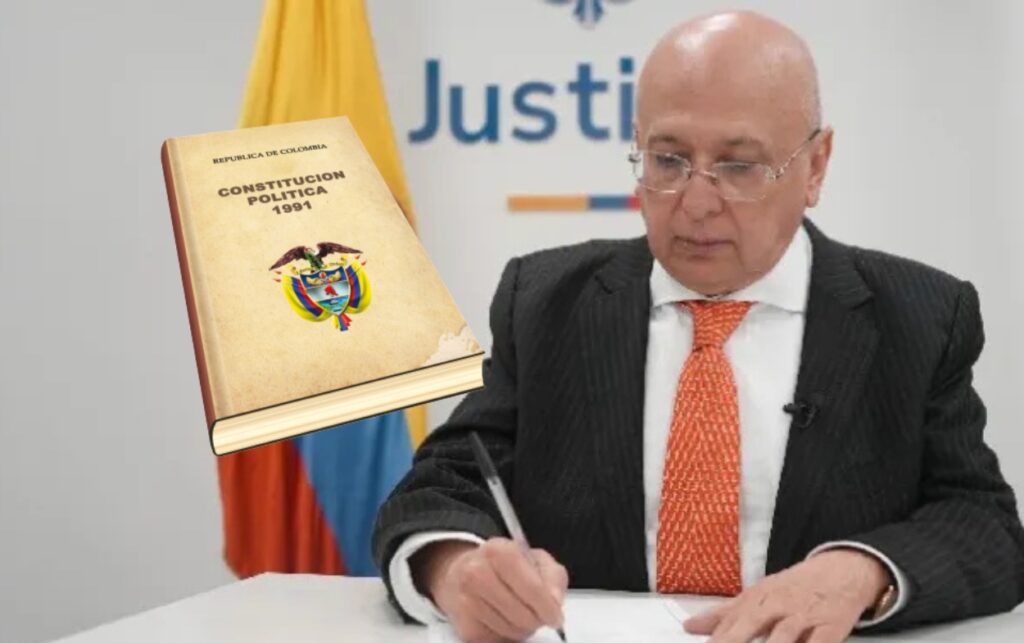 Ministro de Justicia Eduardo Montealegre presenta proyecto de ley para convocar Asamblea Constituyente.