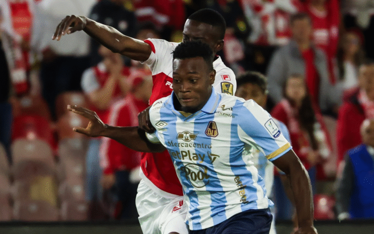 Deportes Tolima sorprendió en Bogotá y derrotó a Santa Fe. Foto: Cortesía-Deportes Tolima.