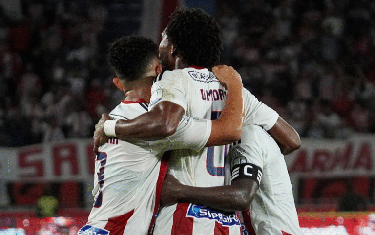 Junior derrotó al DIM 1-0 con anotación de Didier Moreno. Foto: Cortesía- Junior Club SA.