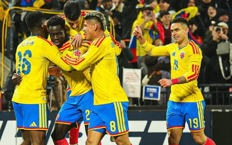 Selección Colombia cerró el año 2025 con una goleada 3-0 ante Australia. Foto: Cortesía: Selección Colombia.