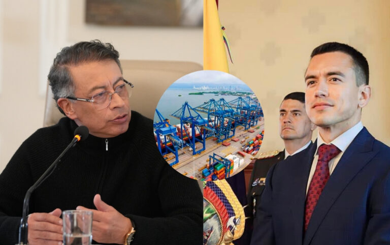 Cruce diplomático entre Colombia y Ecuador tras el anuncio de la tasa de seguridad del 30%, con impacto en comercio, seguridad y relación bilateral.