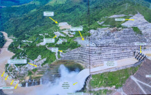 Incremento de lluvias obliga a evaluar operación de Hidroituango en Antioquia Embalse de Hidroituango tras incremento de lluvias.