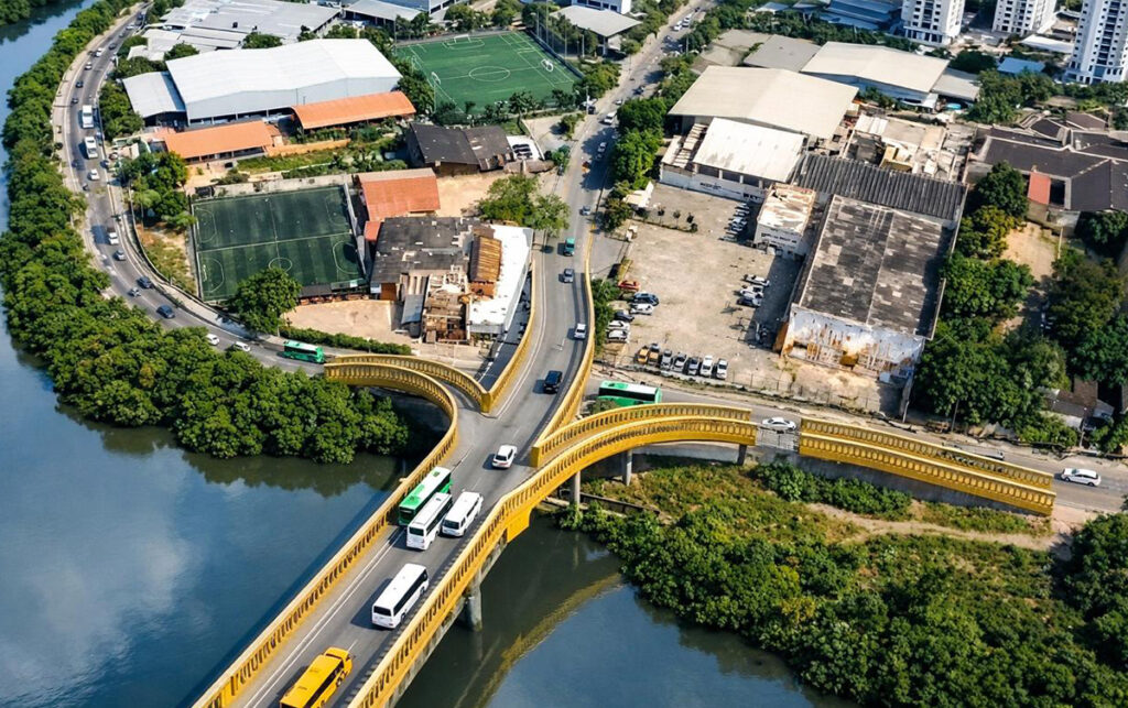 Nuevo puente Las Palmas mejorará conexión entre Manga y Pie del Cerro