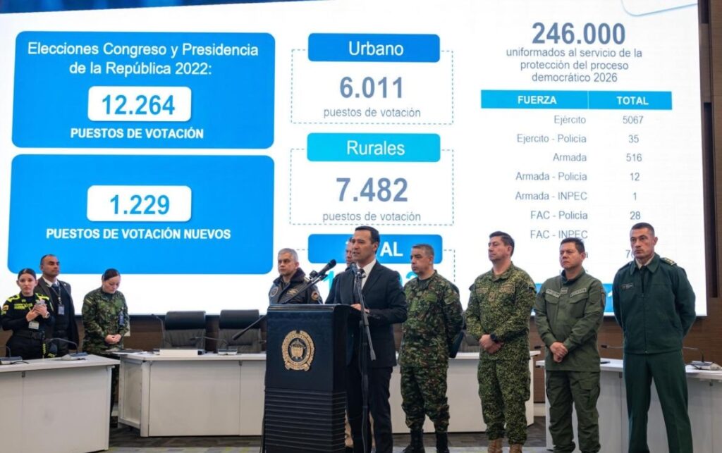 $50 millones de recompensa anuncia el Gobierno para denunciar compra de votos en Colombia.