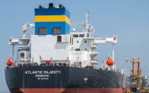 525 mil barriles de crudo zarpan a EE. UU. 525 mil barriles de crudo cargados en el Atlantic Majesty durante operación en el Terminal Marítimo de Coveñas.