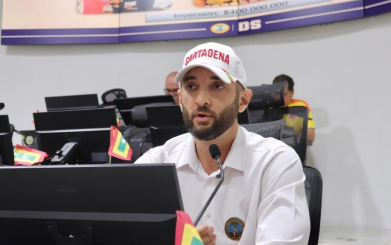 Debate Distriseguridad evidencia crisis de seguridad Director Jaime Amín responde a cuestionamientos durante debate Distriseguridad en el Concejo de Cartagena.