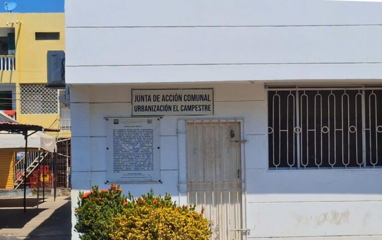 Denuncian irregularidades en sede de la Junta de Acción Comunal del barrio El Campestre en Cartagena durante proceso electoral 2026.